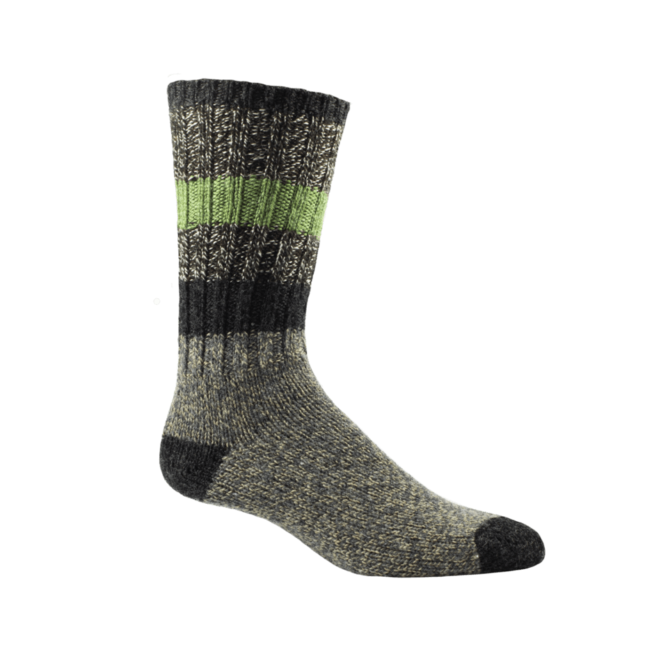 Woolrich Heritage Ragg Crew Socks  -  Large / Spring Green