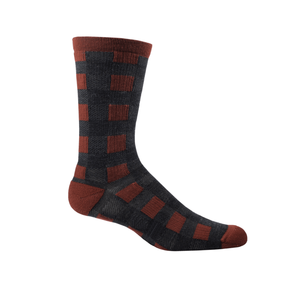 Woolrich Heritage Ragg Crew Socks  -  Large / Red/Black