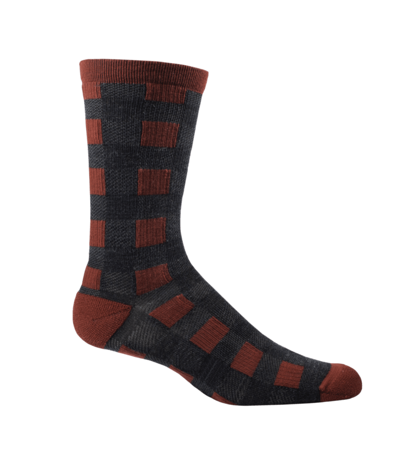 Woolrich Heritage Crew Sock  -  Medium / Red/Black