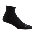 Darn Tough Quarter Lightweight Tactical Socks with No Cushion  -  X-Small / Black