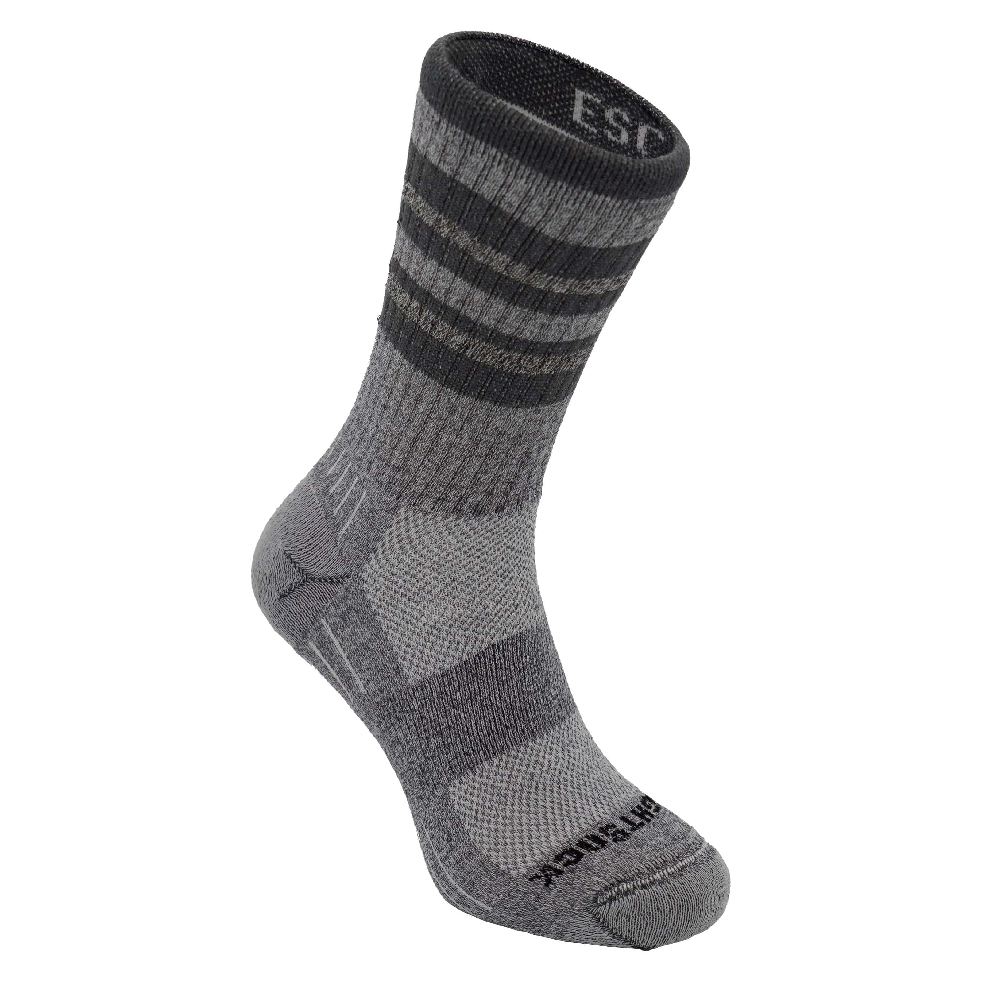 SmartWool Calze da Escursionismo - Light Cushion Ankle - 003 charcoal