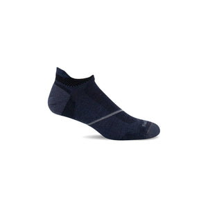 Sockwell Mens Pulse Firm Compression Micro Socks  -  Medium/Large / Denim