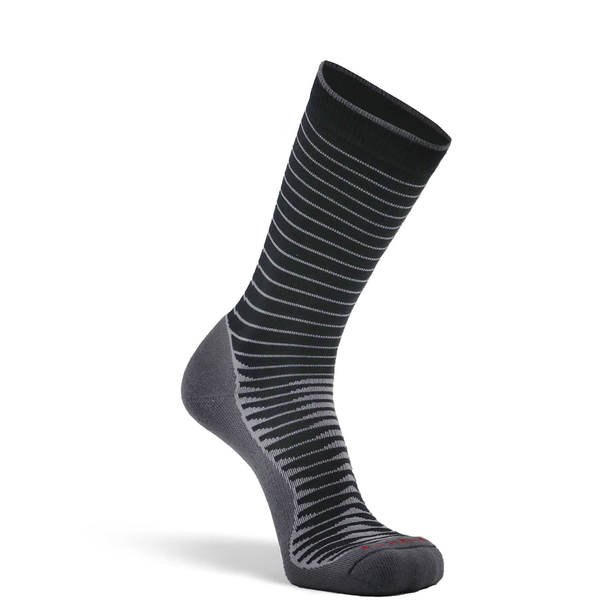 Fox River Stripe Lightweight Crew Socks  -  Medium / Black