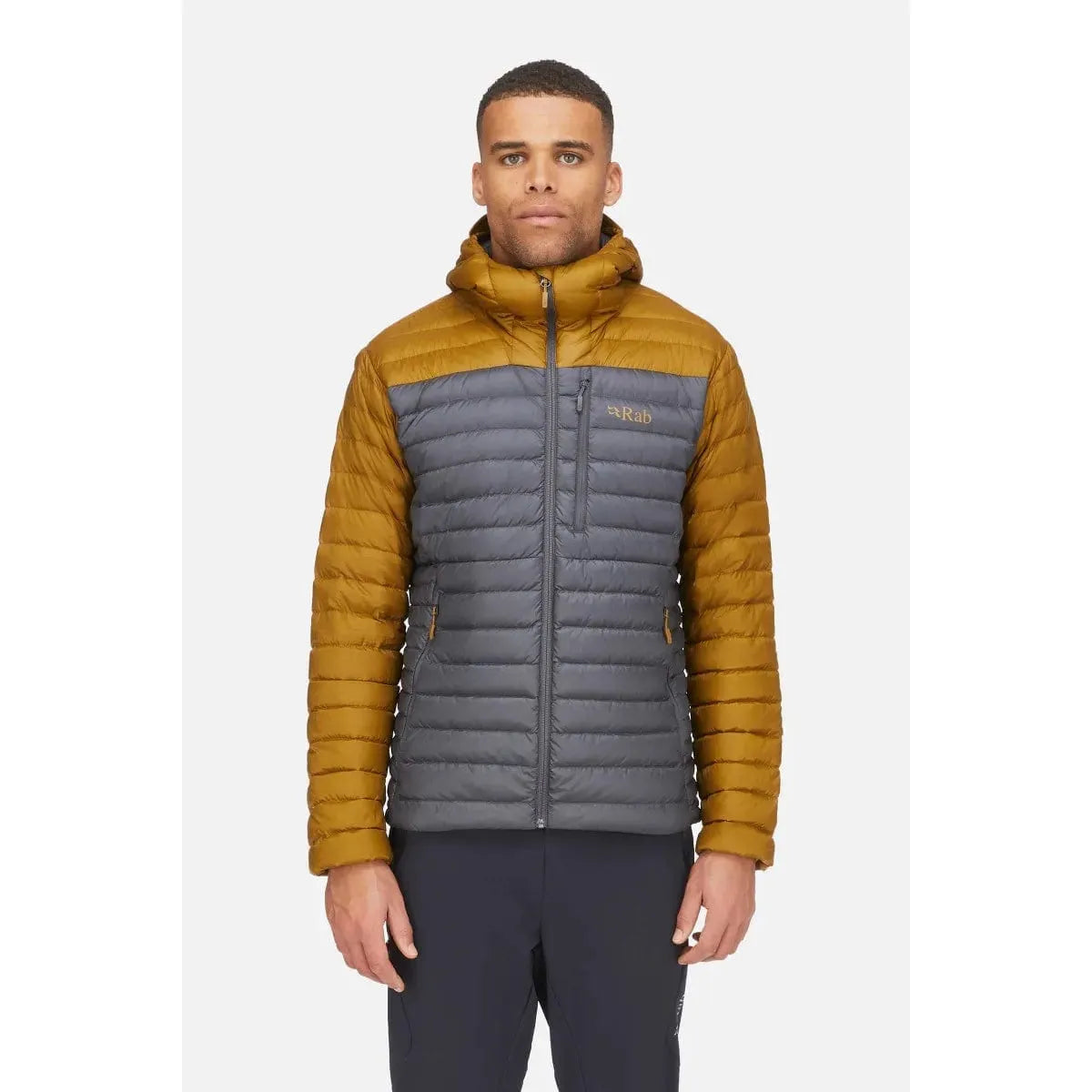 Rab Mens Microlight Alpine Jacket  -  Small / Footprint/Graphene