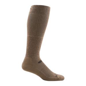 Darn Tough Over-the-Calf Lightweight Tactical Socks with Cushion  -  X-Small / Coyote Brown
