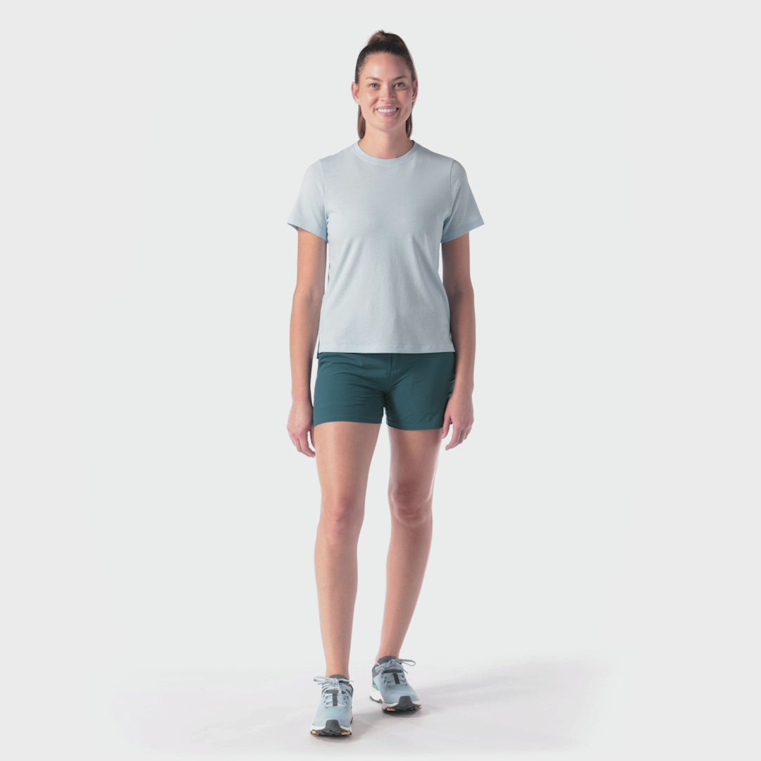 Smartwool Womens Perfect Crew Short Sleeve Tee