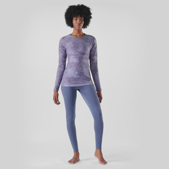 Smartwool Womens Classic All-Season Merino Base Layer Bottoms - Nightall Blue