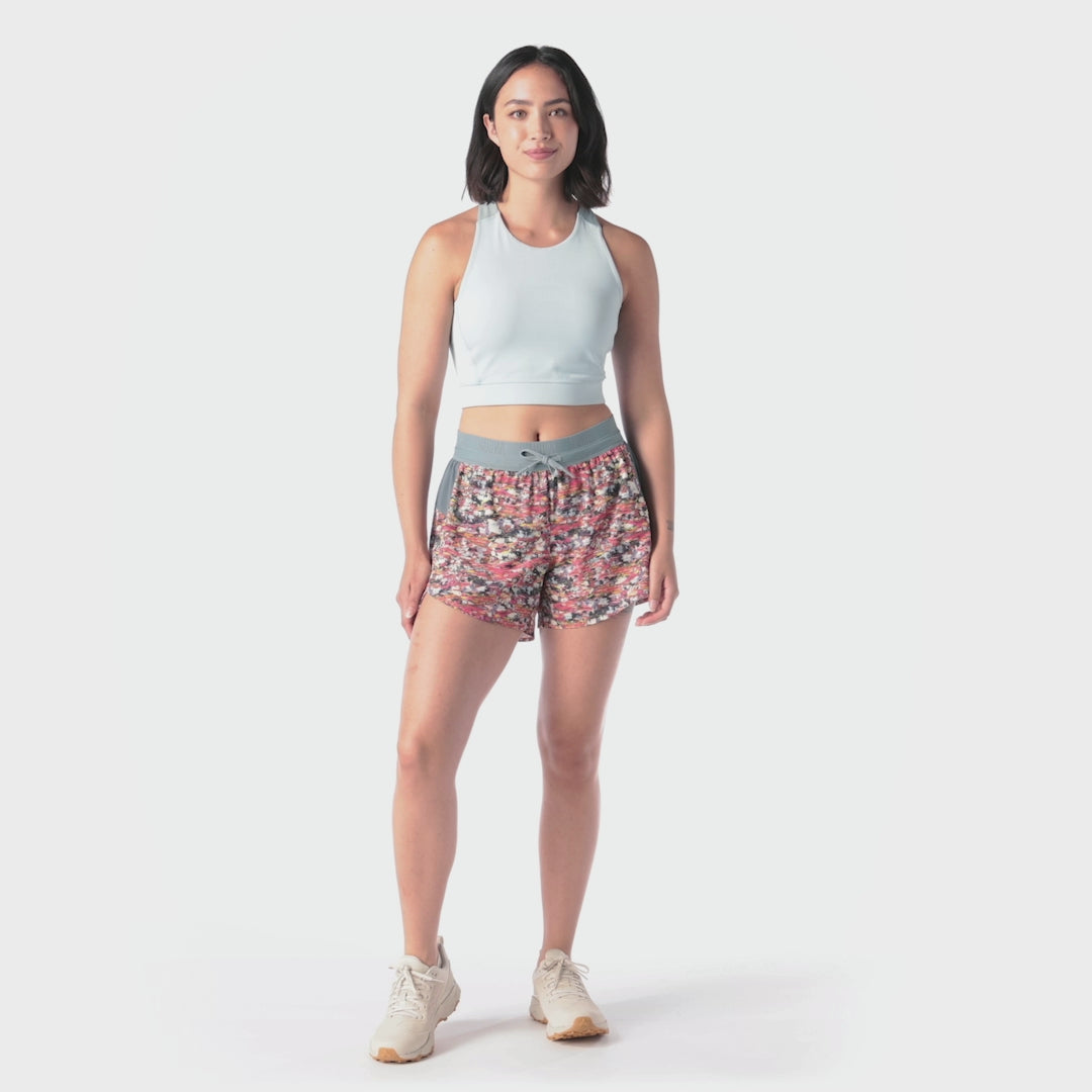 Smartwool Womens Active Lined 4" Shorts