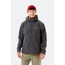 Rab Mens Downpour Eco Waterproof Jacket  -  X-Small / Graphene