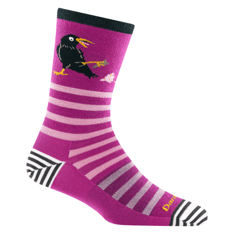 Darn Tough Womens Animal Haus Crew Lightweight Lifestyle Socks  -  Small / Clover