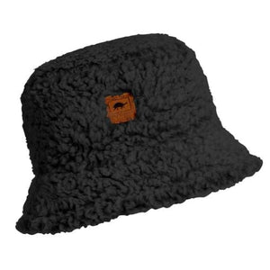 Turtefur Comfort Lush Bucket Hat  -  One Size Fits Most / Black