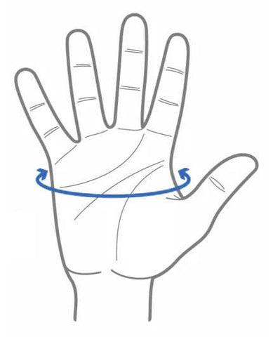 Sealskinz Hand Measurement