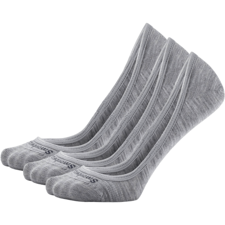 Smartwool Everyday Low Cut No Show Socks Multipack  -  Large / Light Gray