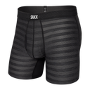 SAXX Mens DropTemp Cooling Mesh Boxer Brief  -  X-Small / Black Heather