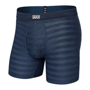 SAXX Droptemp™ Cooling Mesh Boxer Brief Fly  -  X-Small / Dark Denim Heather