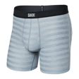 SAXX Mens Droptemp Cooling Mesh Boxer Brief Fly  -  X-Small / Mid Gray Heather