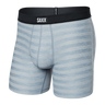 SAXX Mens Droptemp Cooling Mesh Boxer Brief Fly  -  X-Small / Mid Gray Heather