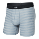SAXX Mens DropTemp Cooling Mesh Boxer Brief  -  X-Small / Mid Gray Heather