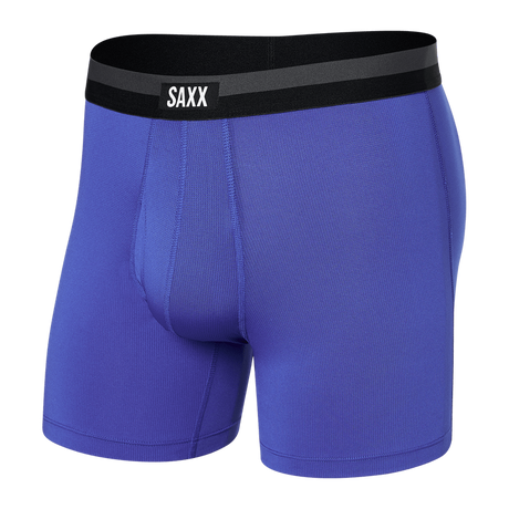 SAXX Underwear Sports Mesh Boxer Brief Fly  -  X-Small / Sport Blue