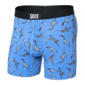 SAXX Mens Ultra Super Soft  -  Small / Disc Dogs - Sail Blue