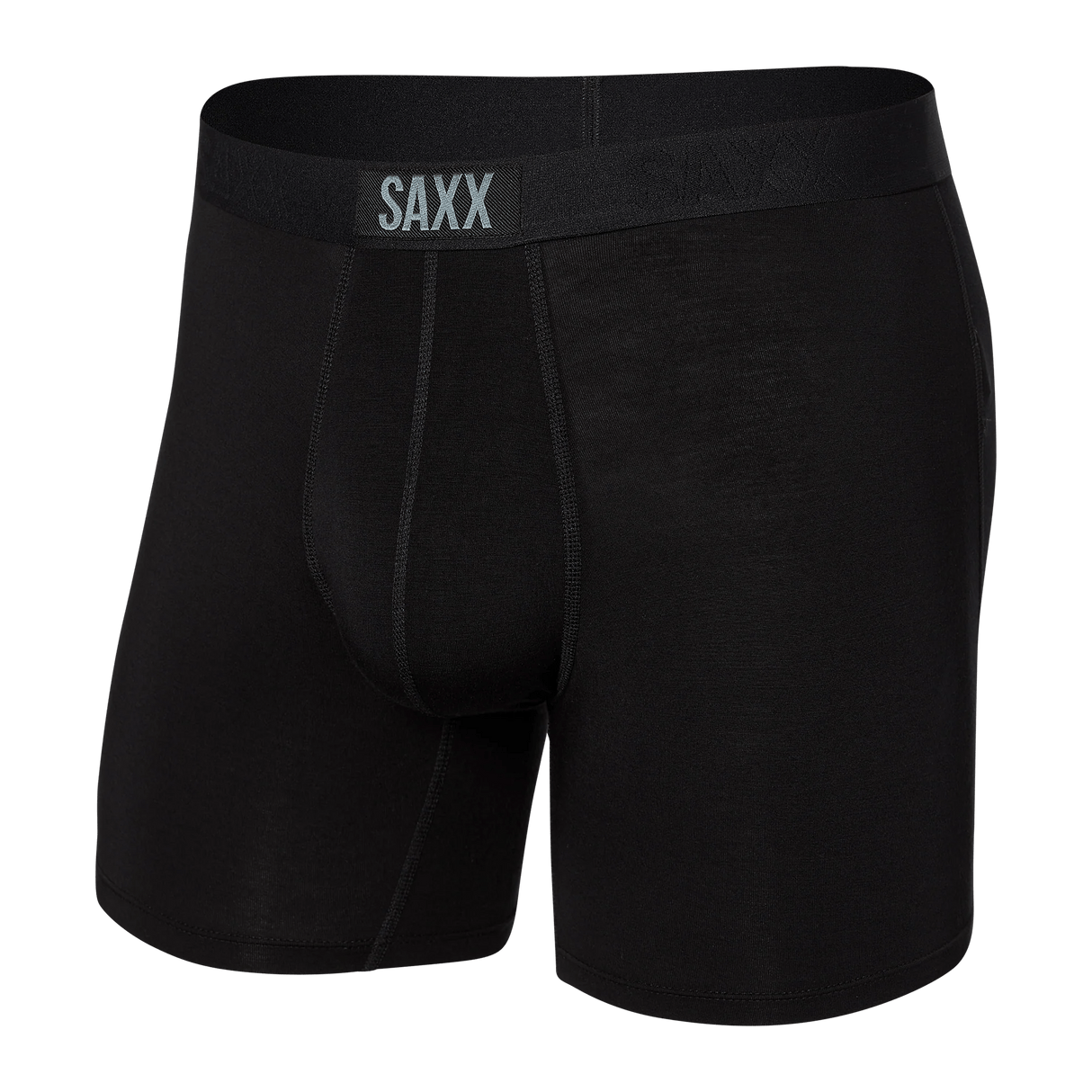 SAXX Mens Vibe Modern Fit Boxer  -  X-Large / Black