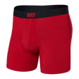 SAXX Mens Vibe Boxer Modern Fit  -  X-Small / Cherry Heather