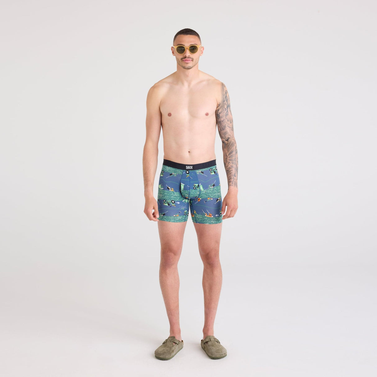 SAXX Mens Vibe Xtra Super Soft Boxer  - 