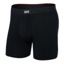 SAXX Mens Vibe Xtra Soft Boxer  -  Small / Black