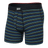 SAXX Mens Vibe Xtra Super Soft Boxer  -  Small / Gent's Stripe - Sport Blue