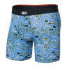 SAXX Mens Vibe Xtra Super Soft Boxer  -  Small / Take The Trail - Slate