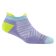 Darn Tough Womens Run No Show Tab Ultra-Lightweight Socks  -  Small / Lavender