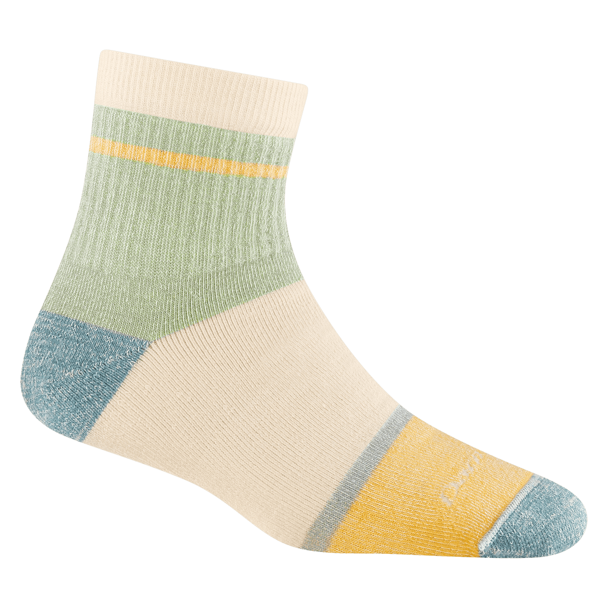 Darn Tough Womens Home Base Shorty Heavyweight Lifestyle Socks - Clearance  -  Small / Pear