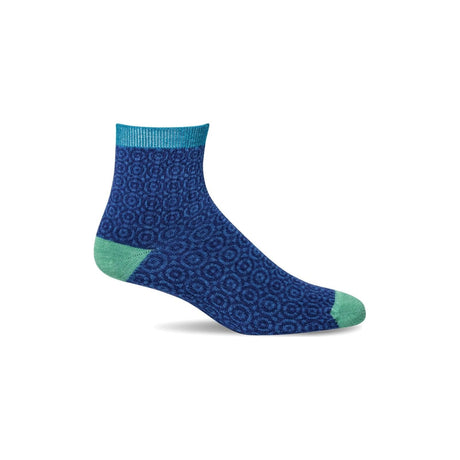 Sockwell Womens Optic Dot Essential Comfort Socks  -  Small/Medium / Ocean
