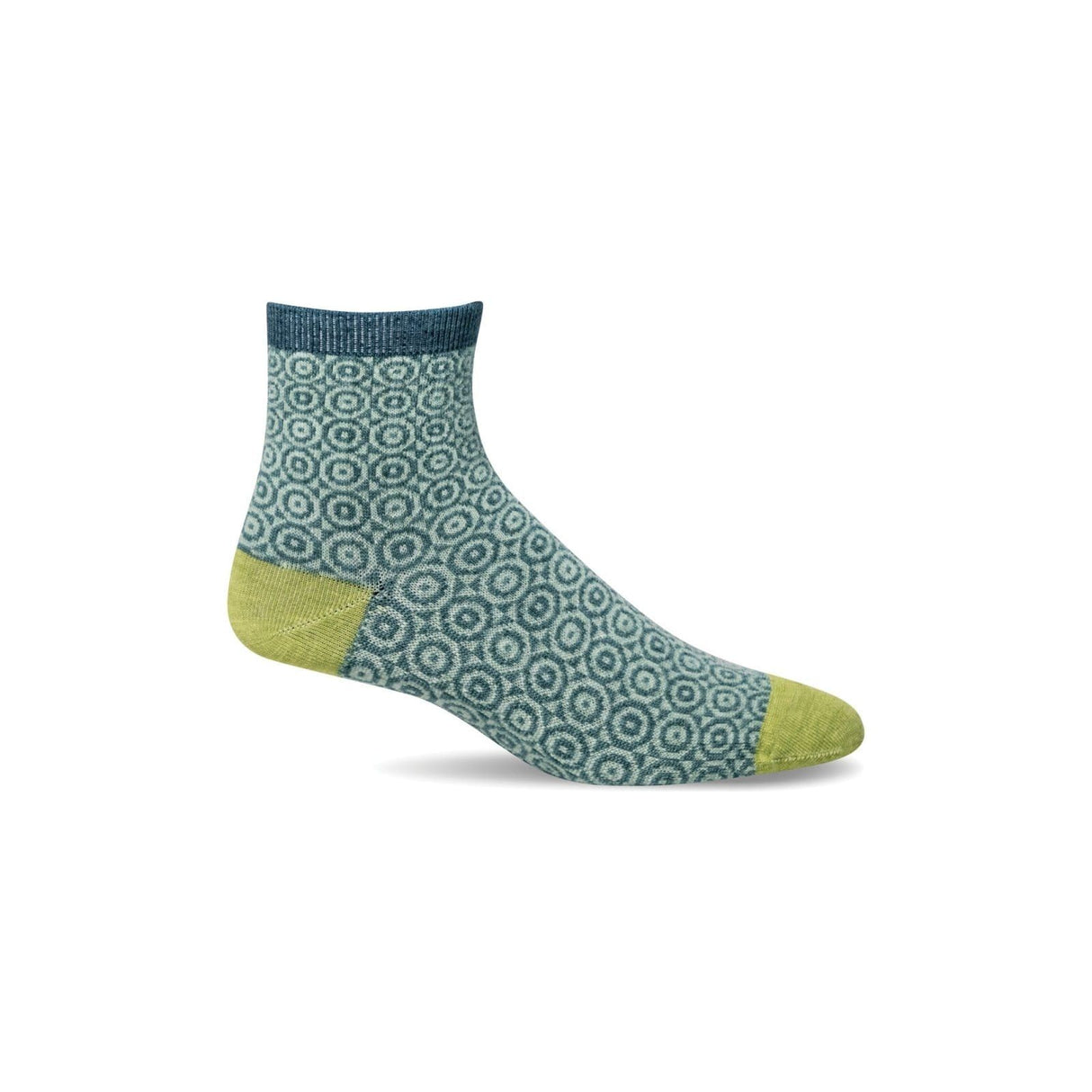 Sockwell Womens Optic Dot Essential Comfort Socks  -  Small/Medium / Mineral
