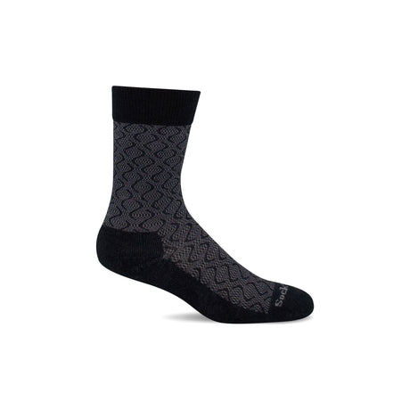 Sockwell Womens Softie Relaxed Fit Crew Socks  -  Small/Medium / Black