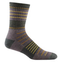 Darn Tough Mens Highline Micro Crew Midweight Socks  -  X-Large / Taupe