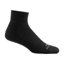 Darn Tough Quarter Midweight Tactical Socks with Cushion  -  X-Small / Black