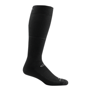 Darn Tough Over-the-Calf Lightweight Tactical Socks with Cushion  -  X-Small / Black