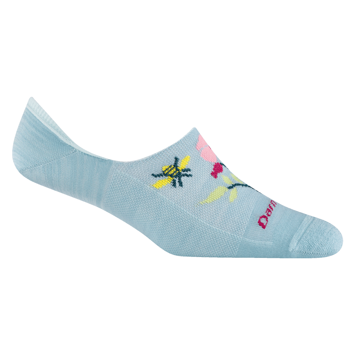 Darn Tough Womens No Show Hidden Lightweight Lifestyle Socks  -  Small / Glacier