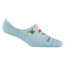 Darn Tough Womens No Show Hidden Lightweight Lifestyle Socks  -  Small / Glacier