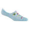 Darn Tough Womens No Show Hidden Lightweight Lifestyle Socks  -  Small / Glacier