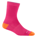 Darn Tough Kids Field Trip Micro Crew Lightweight Hiking Socks  -  Small / Neon Pink