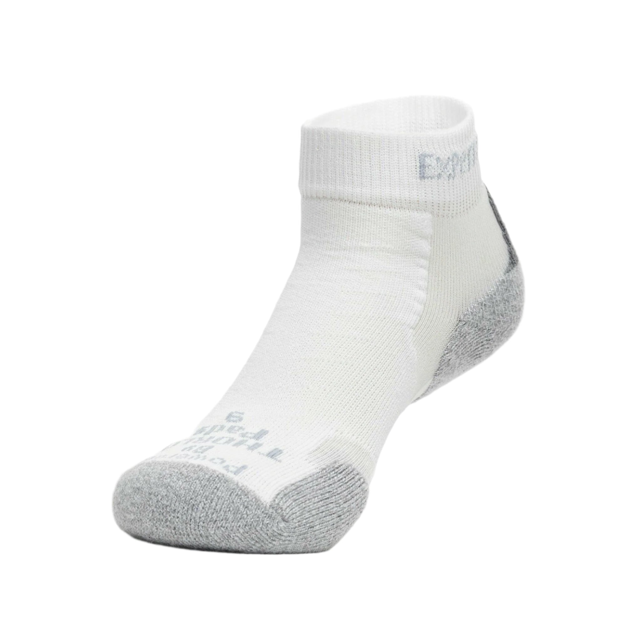 Thorlo Experia TECHFIT Light Cushion Ankle Socks  -  Small / White