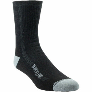 Farm to Feet Denver Full Cushion Hiking Socks  -  Medium / Black