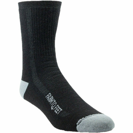Farm to Feet Denver Full Cushion Hiking Socks  -  Small / Black