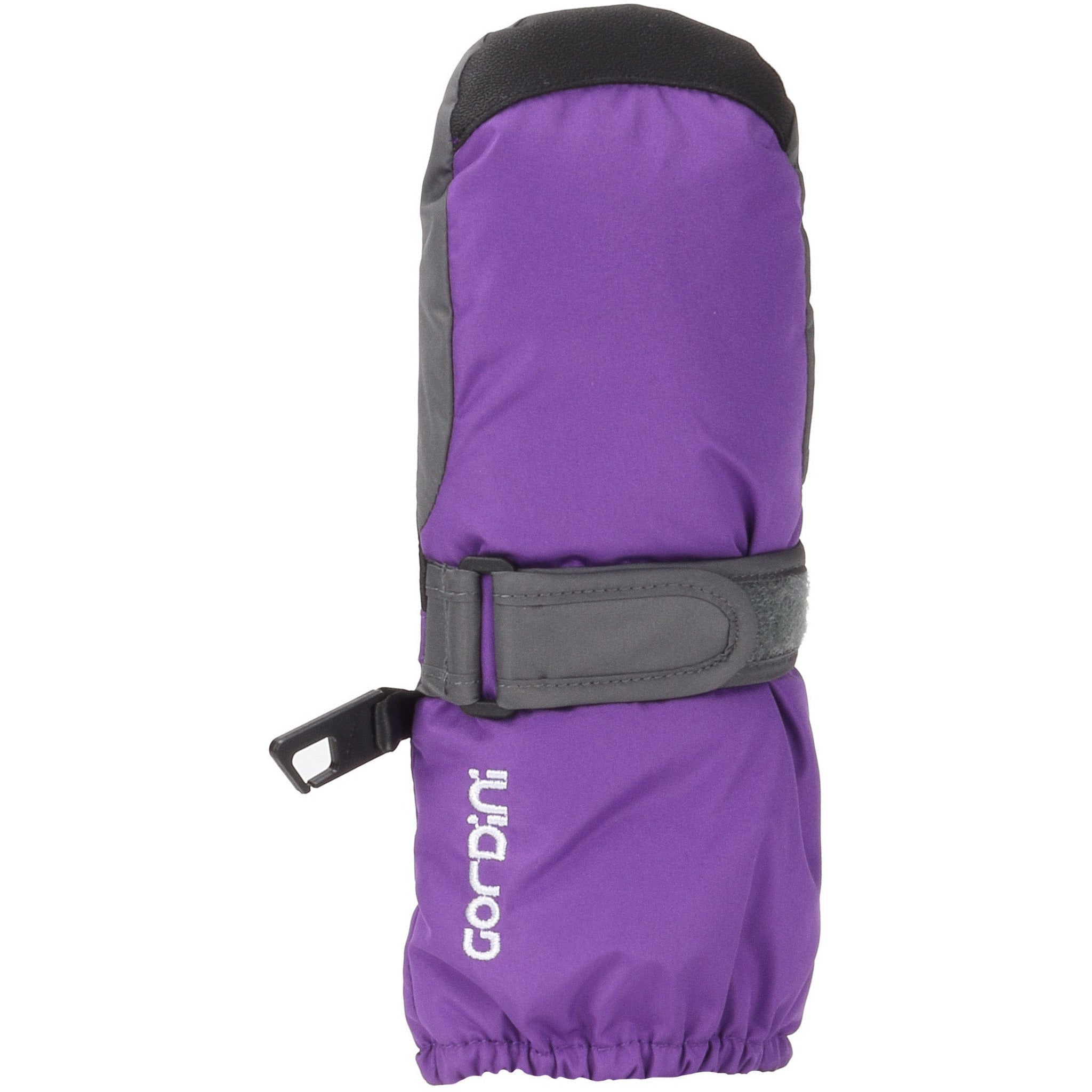 Gordini Toddler Sprout Mittens  -  XX-Small / Purple Heat Gunmetal