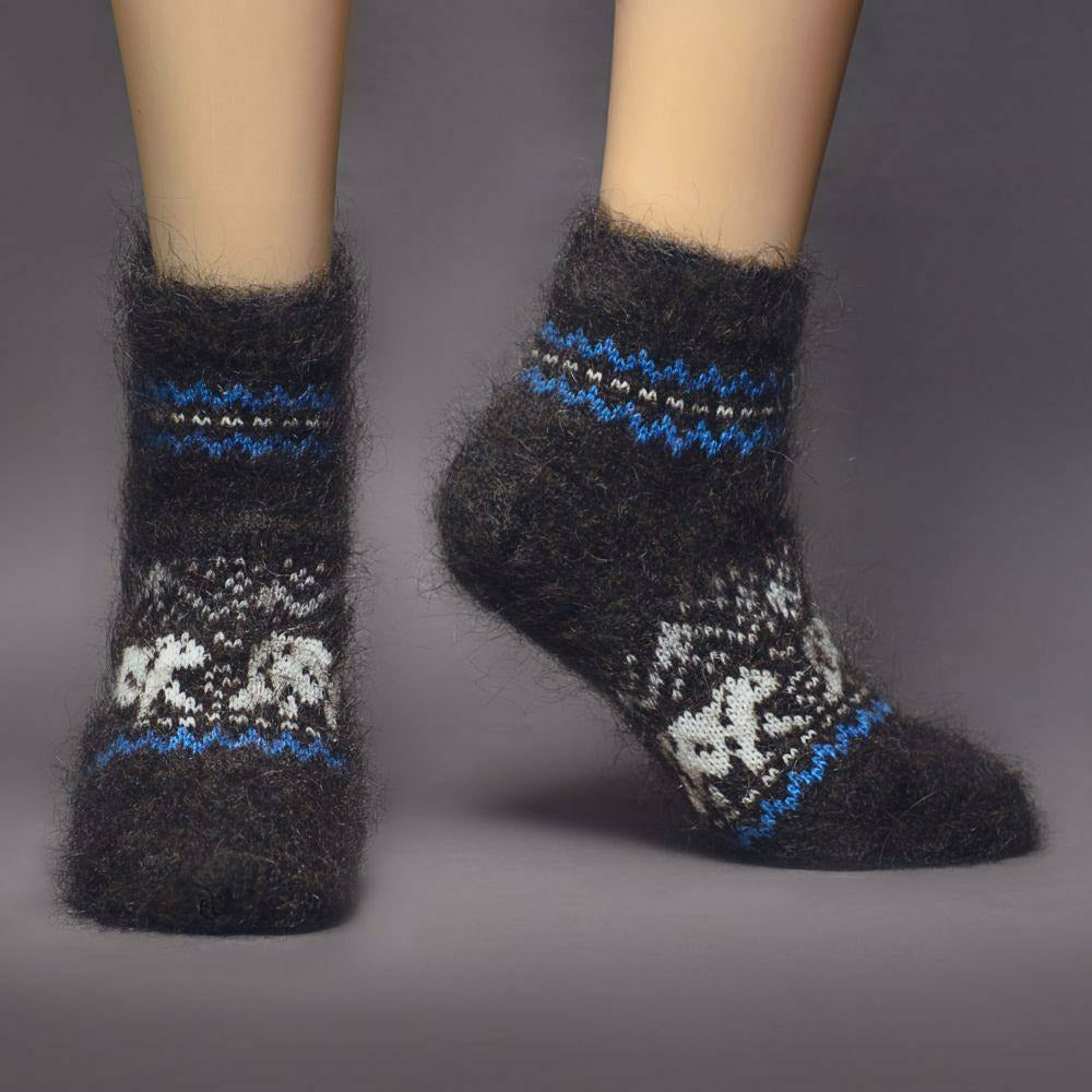 Siberia Spirit Rambling Bear Low Socks  -  Small / Rambling Bear