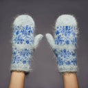 Siberia Spirit Crystal Frost Mittens  -  Medium / Crystal Frost