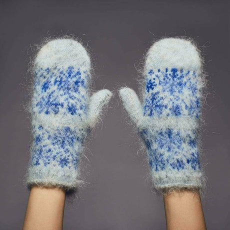 Siberia Spirit Crystal Frost Mittens  -  Medium / Crystal Frost