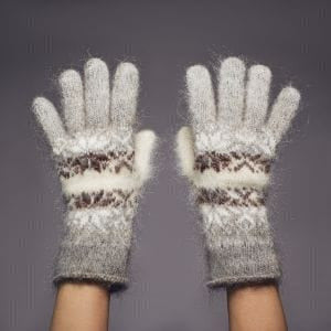 Siberia Spirit Frosted Snowflakes Gloves  -  Medium / Frosted Snowflakes